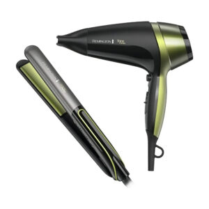 Secador + plancha combo REMINGTON SHINE THERAPY