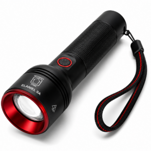 Linterna LED Recargable Multifunción con Zoom Ajustable